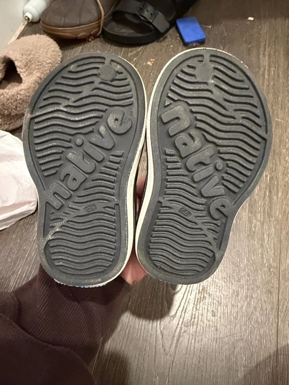 Native Kids Slip-On Water Shoes in Black